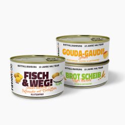 Langzeit EPa Alaska-Seelachs in Safransoße mit Kartoffeln – Premium Tagesration