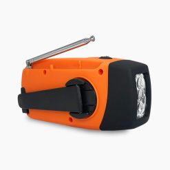 ration1 Kurbelradio, Notfallradio mit Solar und Powerbank