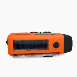 ration1 Kurbelradio, Notfallradio mit Solar und Powerbank