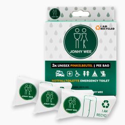 Notfalltoilette 3er-Set für Frauen, Männer und Kinder