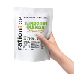 Notvorrat Tandoori Quinoa mit Süsskartoffeln im Konserven-Beutel, 10 Jahre haltbar