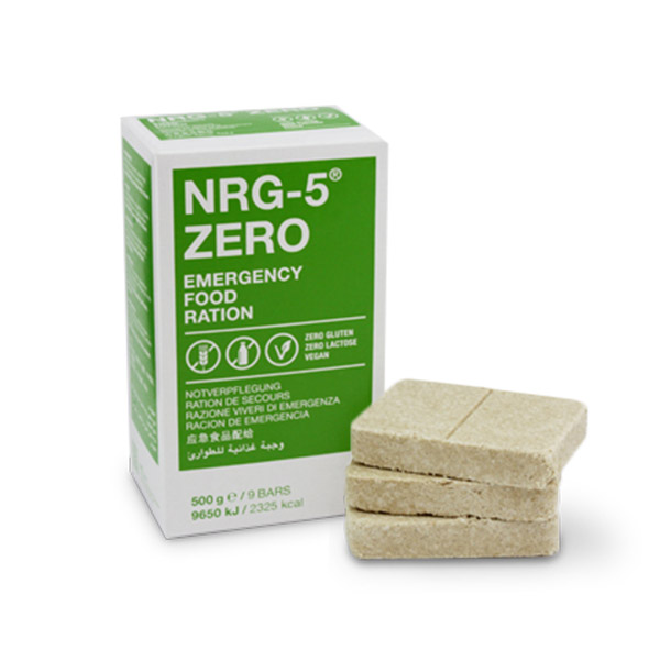 NRG-5 ZERO Notration Notvorrat glutenfrei, 15 Jahre haltbar