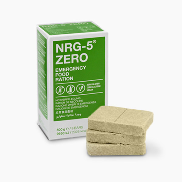 NRG-5 ZERO Notvorrat kompakt, 1 Tages-Vorrat, 15 Jahre haltbar