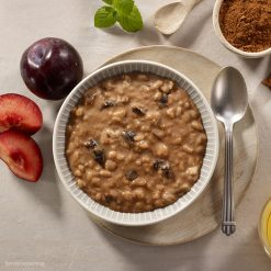 Milchreis mit Pflaumen