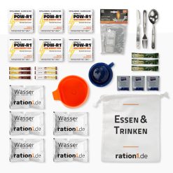 Notfallrucksack Premium gefüllt mit 100 Einzelprodukten