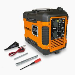 Notstromaggregat 1.900 Watt, tragbarer Stromerzeuger mit Benzin