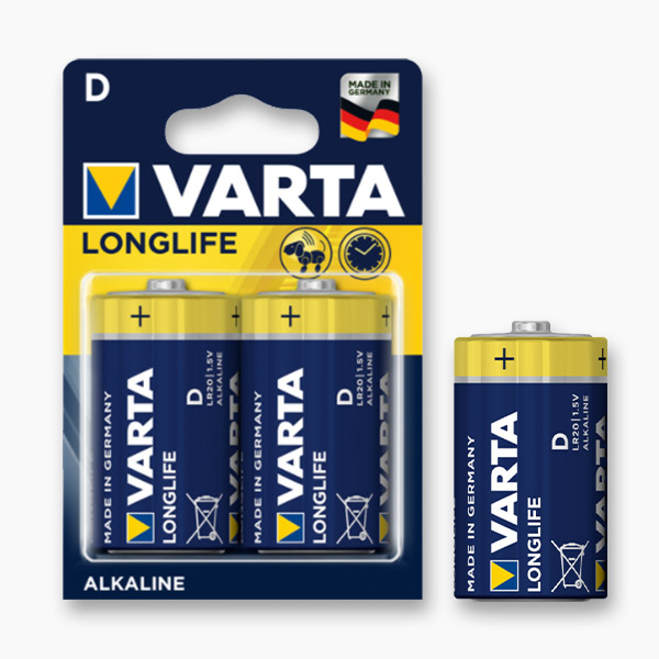 VARTA Longlife Batterie D