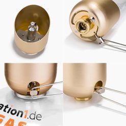 Gaslampe inkl. Gaskartusche 230 g und Zündhölzer