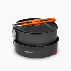 ration1 Kochset inkl. 3x Gaskartusche 230 g und Feuerzeug