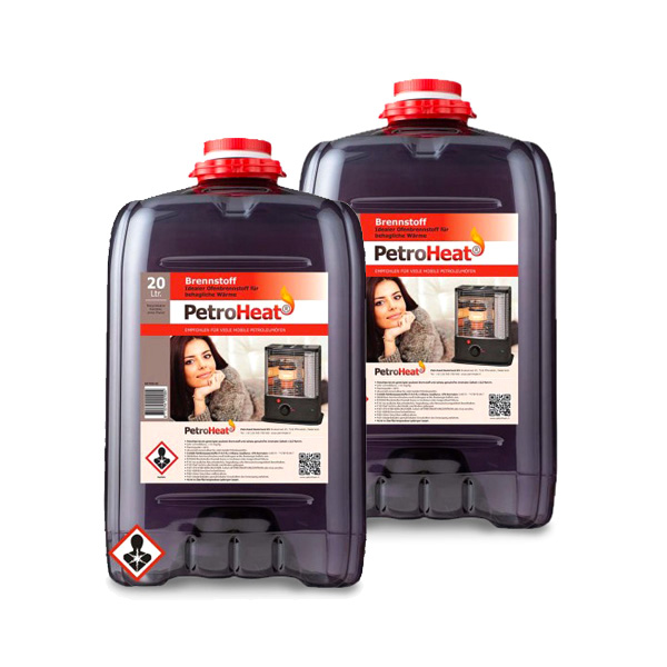 PetroHeat Petroleum-Brennstoff für Not-Heizung 40 Liter