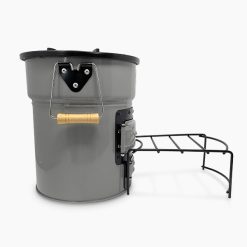 Raketenofen zum Heizen und Kochen