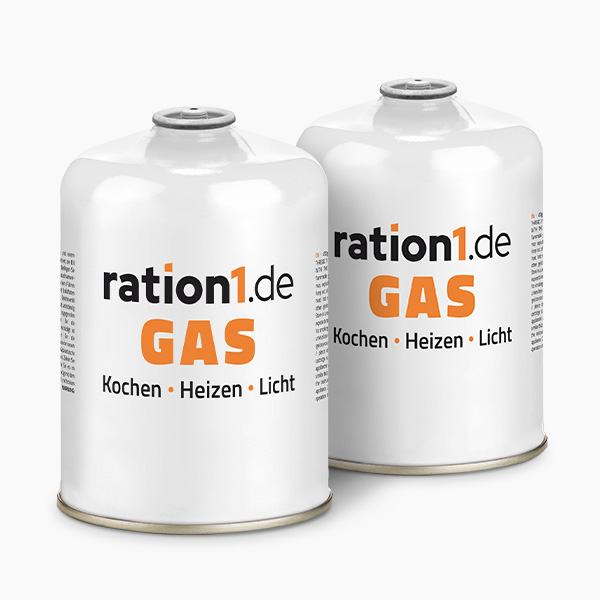 ration1 Gaskartusche 450 g - 2er Set