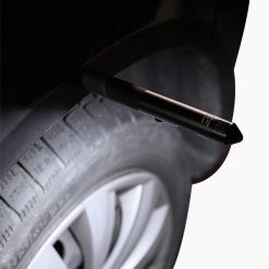 Sicherheitslampe mit Gurtschneider und Notfallhammer