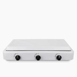 Gaskocher 3-flammig - Campingkocher Komplett-Set inkl. Gaskartuschen und Zubehör