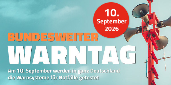 Bundesweiter Warntag 2026 bei ration1.de