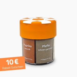 Gewürzstreuer 6+1 inkl. 10 € Gutschein