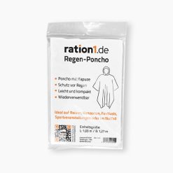Einwegponcho, Regenponcho für Erwachsene