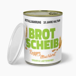 Notvorrat Dosenbrot Roggen-Mischbrot geschnitten - 10 Jahre haltbar