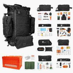 Notfallrucksack Premium XL gefüllt zur Krisenvorsorge, Survival und Evakuierung