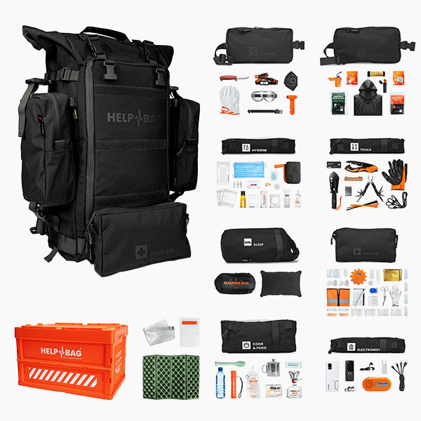 Notfallrucksack HELP BAG® zur Krisenvorsorge, Survival & Evakuierung