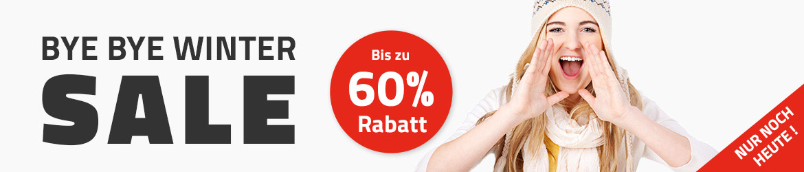 Winter Sale bis 60% Rabatt