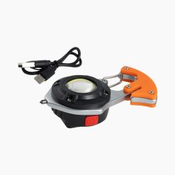 Multi-Rettungshammer mit Gurtschneider grau