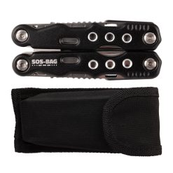 Multitool kompakt mit Gürteltasche für Outdoor und Krisenvorsorge