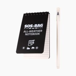 Allwetter Notizbuch mit Stift