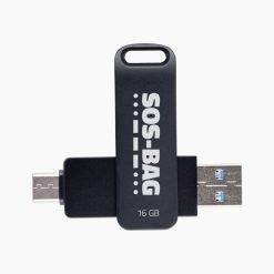 Multi USB-Stick mit USB-A und USB-C für Notfallrucksack