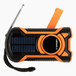 Kurbelradio mit Powerbank, Solar und Kurbel