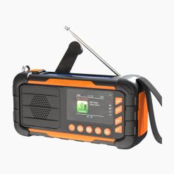 Kurbelradio DAB+ ASA mit Solarzelle und SOS-Funktion