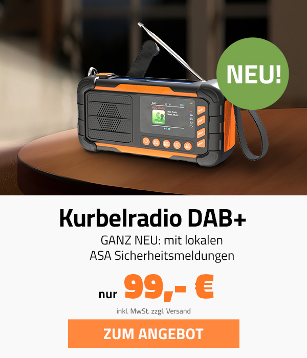 Startseite Teaser Kurbelradio HW-1145 Mobile