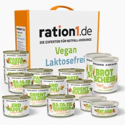 Notvorrat Vegan Laktosefrei 5 Tage 10 Jahre haltbar